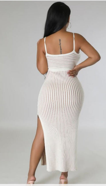 The Karla Knitted Midi Dress