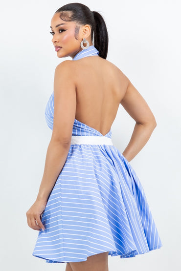 The Candy Halter back Dress