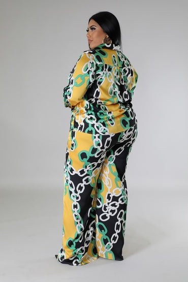 The Averie Lounge Plus Size Pant Set