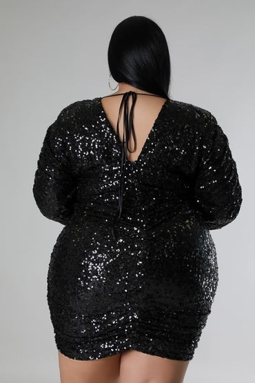 The Royal Plus Size Sequin Dress