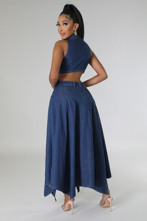 The Keep it Bute Denim Dress