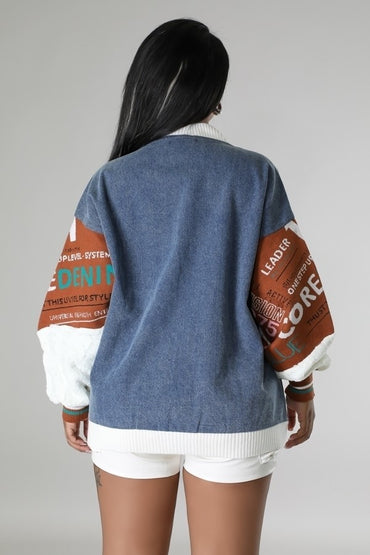 The Zoey Denim Cardigan