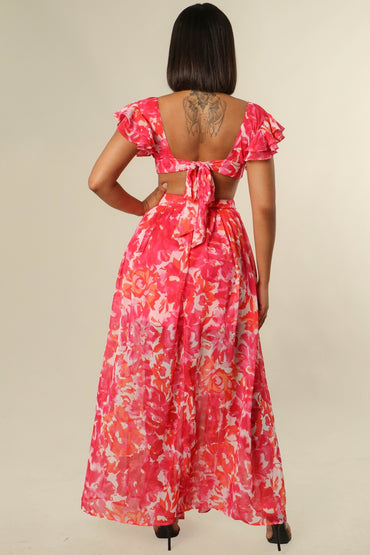 The Floral Me Maxi Dress