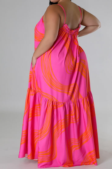 The Spring Vibes Maxi Dress