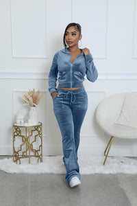 The Angel Velour Pant Set