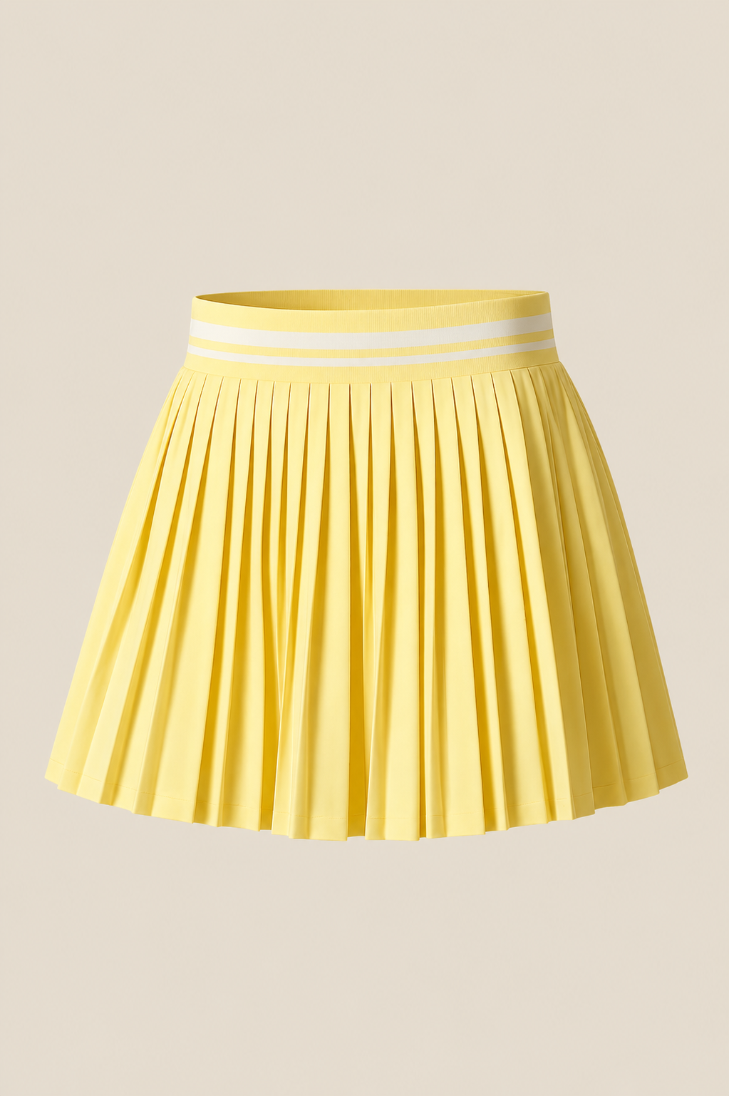 The Varsity Stripes Pleated Mini Skirt